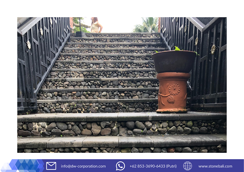 black-pebbles-outdoor-steps-stair-mesastila-resort-magelang (2)
